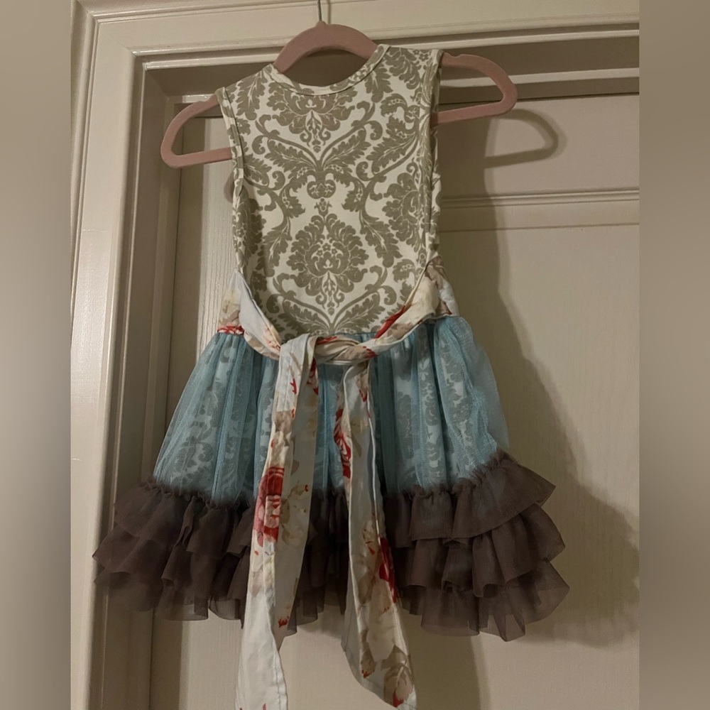 3T Giggle Moon Wedding Bells Tutu Dress- Hard to Find! - Picture 7 of 11